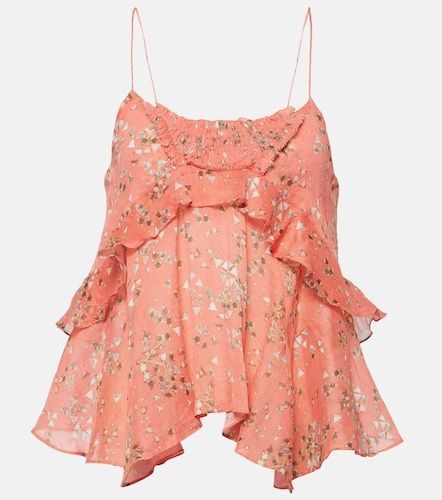 Top Anissa en coton et soie - Isabel Marant - Modalova