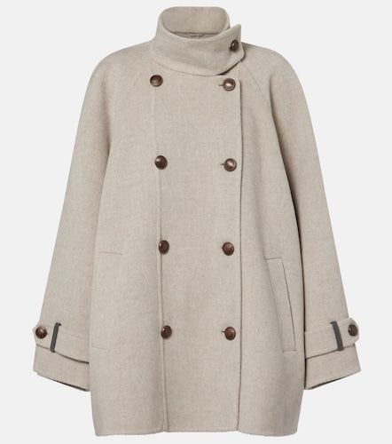 Manteau en laine et cachemire - Brunello Cucinelli - Modalova