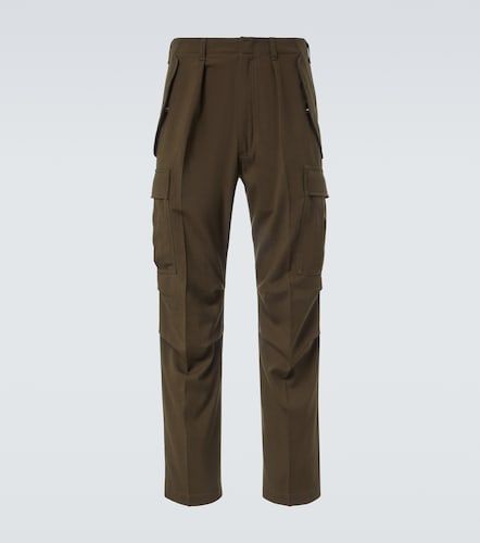 Pantalon cargo en laine, cachemire et soie - Tom Ford - Modalova