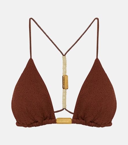 Haut de bikini triangle Harper à ornements - ViX Paula Hermanny - Modalova