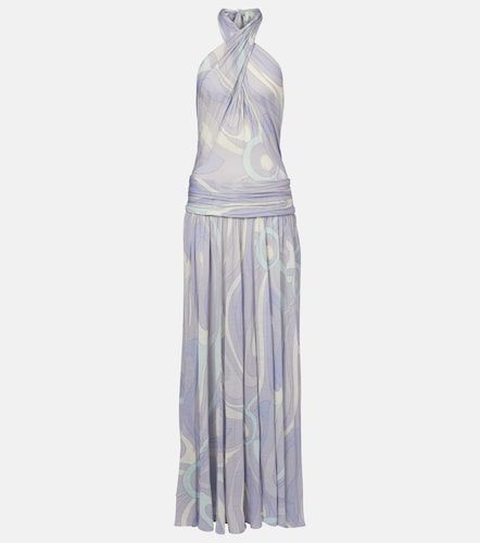 Robe longue Iride en laine mélangée - Pucci - Modalova
