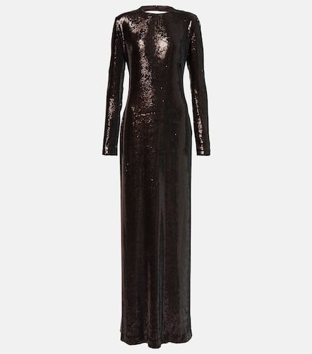 Costarellos Robe longue à sequins - Costarellos - Modalova
