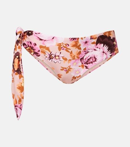 Chloé Culotte de bikini à taille basse et fleurs - Chloe - Modalova