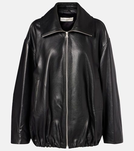 Nour Hammour Veste en cuir Elisse - Nour Hammour - Modalova