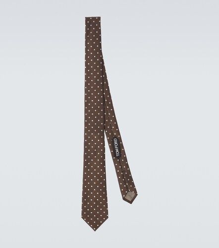 Tom Ford Cravate en soie à pois - Tom Ford - Modalova