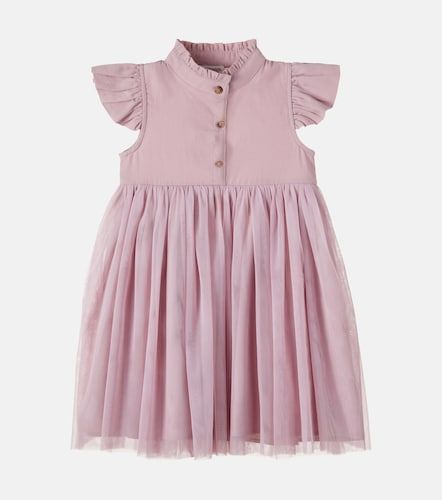 Robe Fleurance en coton et tulle - Donsje - Modalova