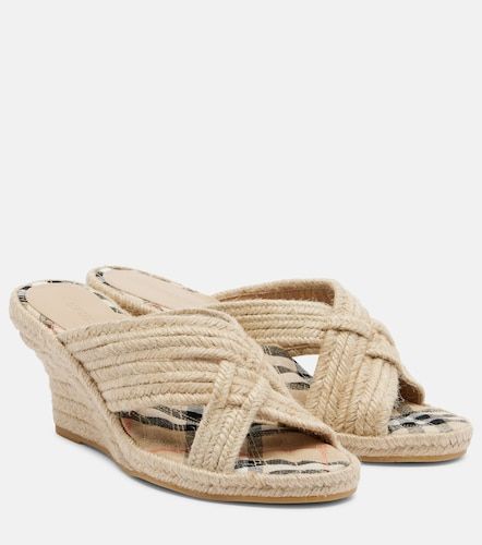 Burberry Espadrilles compensées - Burberry - Modalova