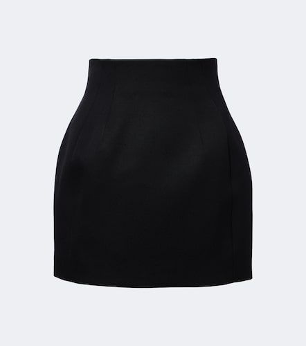 Mugler Mini-jupe en laine - Mugler - Modalova
