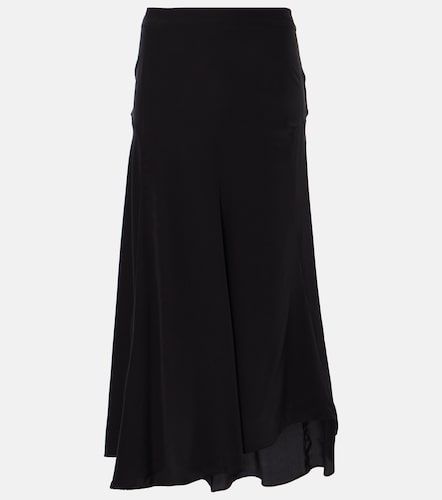 Jupe midi Hortensia en soie - Isabel Marant - Modalova