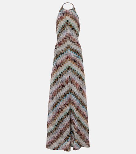 Robe longue Zig Zag métallisée - Missoni - Modalova