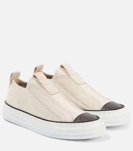 Brunello Cucinelli Baskets en toile - Brunello Cucinelli - Modalova