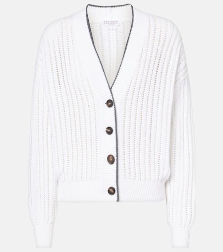 Cardigan en coton - Brunello Cucinelli - Modalova