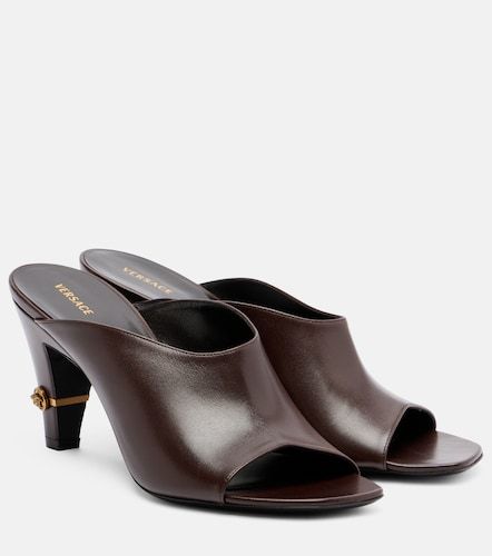 Versace Mules Giulietta en cuir - Versace - Modalova