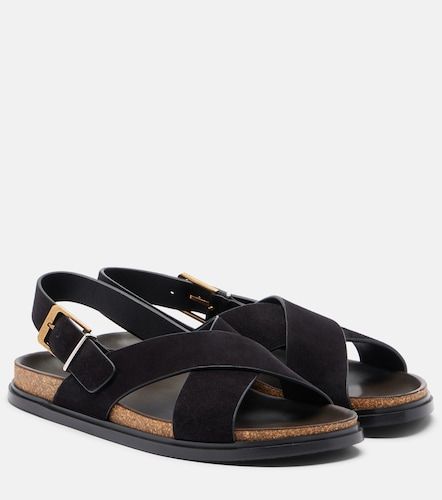 Sandales slingback Buckle en daim - The Row - Modalova