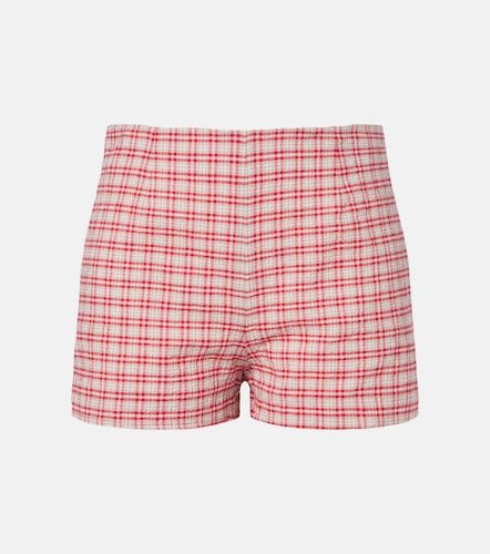 Short Lila en coton à carreaux - Faithfull - Modalova