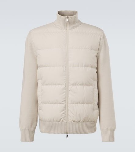 Cardigan Tricot en laine vierge - Moncler - Modalova