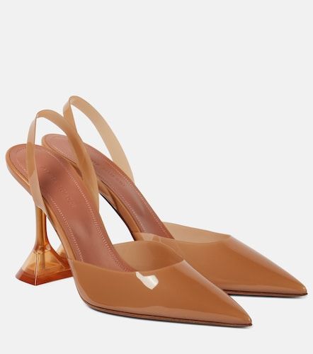 Escarpins slingback Holli Glass 95 - Amina Muaddi - Modalova