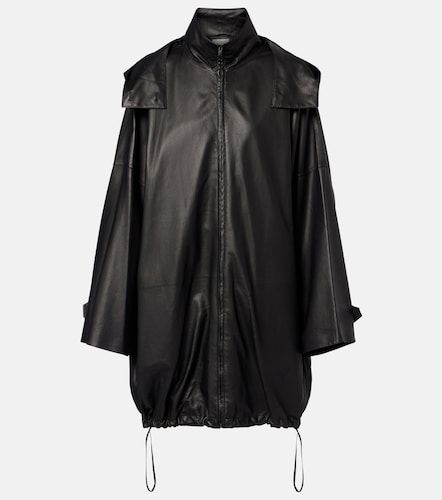 The Row Manteau Cassandre en cuir - The Row - Modalova
