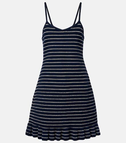 Robe rayée en coton mélangé - JW Anderson - Modalova