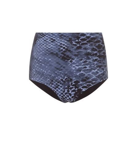 Culotte de bikini Bree imprimée à taille haute - Karla Colletto - Modalova