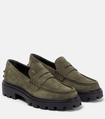 Mocassins à plateforme en cuir verni - Tod's - Modalova