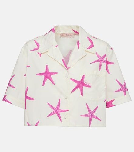 Chemise courte Starfish en coton - Valentino - Modalova
