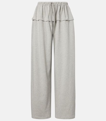 Alaïa Pantalon de survêtement en coton mélangé - Alaia - Modalova