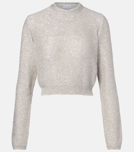 Brunello Cucinelli Pull à sequins - Brunello Cucinelli - Modalova