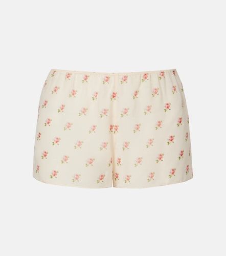 Short Tilly en soie à fleurs - Khaite - Modalova