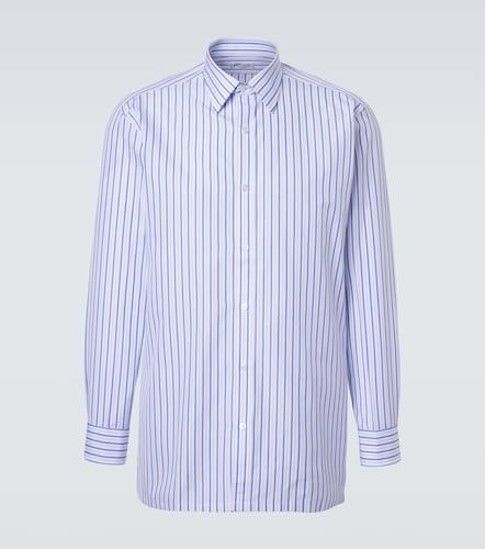 Charvet Chemise en coton à rayures - Charvet - Modalova