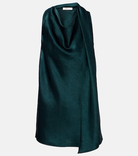 Vince Top en satin avec écharpe - Vince - Modalova