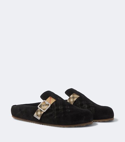 Burberry Mules Urchin en daim - Burberry - Modalova