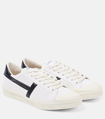 Tom Ford Baskets en cuir à logo - Tom Ford - Modalova