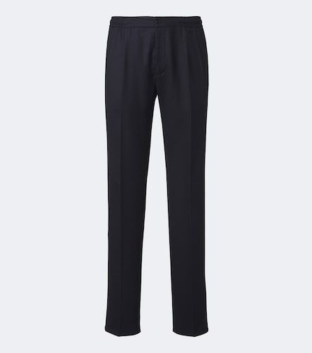Pantalon droit en laine vierge - Rubinacci - Modalova