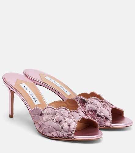 Aquazzura Mules Ce Soir à sequins - Aquazzura - Modalova