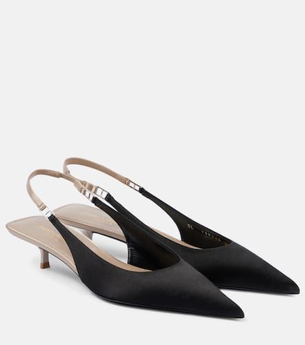 Escarpins Cherish 30 en satin - Saint Laurent - Modalova