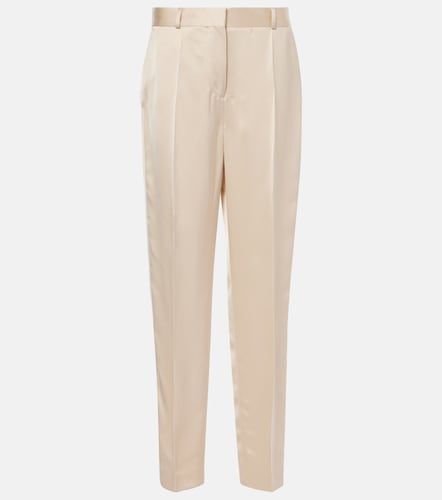 Toteme Pantalon droit en satin - Toteme - Modalova