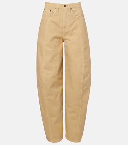 Jean barrel  taille haute - Victoria Beckham - Modalova