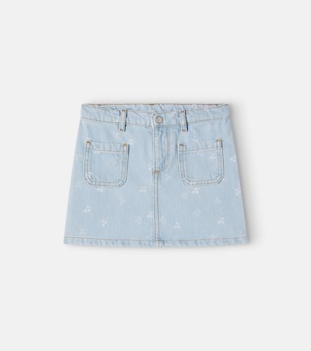 Jupe Tison en denim à motif - Bonpoint - Modalova