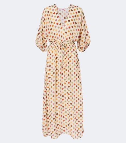 Robe midi Unexpected en soie à pois - Eres - Modalova