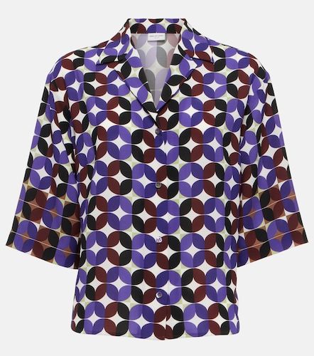 Chemise imprimée en crêpe - Dries Van Noten - Modalova