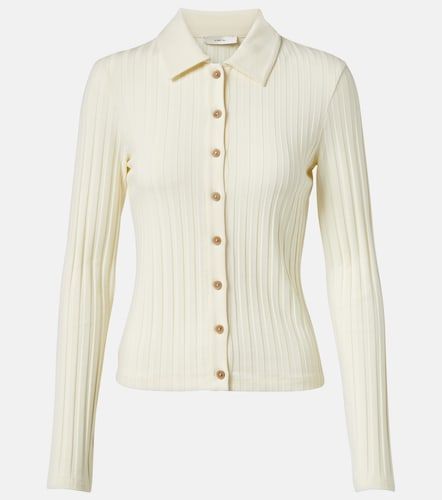 Vince Cardigan en maille côtelée - Vince - Modalova