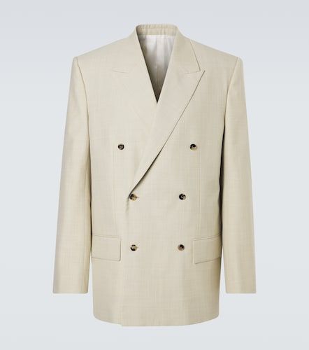 Veste de costume en laine et coton - Bottega Veneta - Modalova