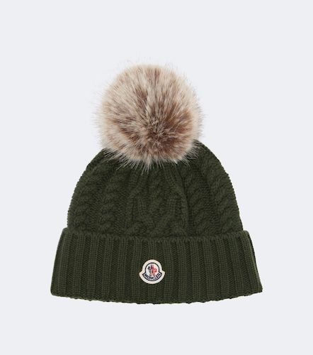 Bonnet en laine et cachemire - Moncler - Modalova