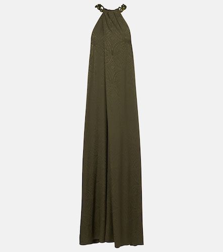Robe longue Parc imprimée en soie - Joseph - Modalova