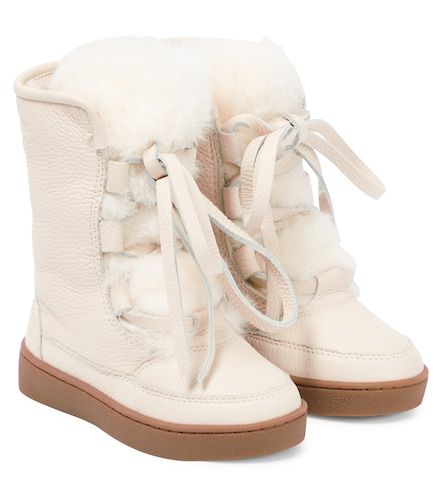 Bottes Sonny en cuir et shearling - Donsje - Modalova