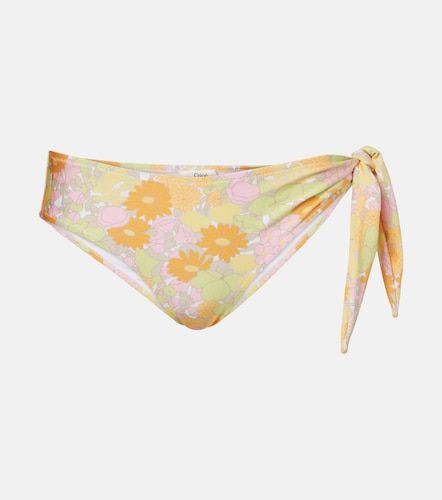 Chloé Culotte de bikini à fleurs - Chloe - Modalova