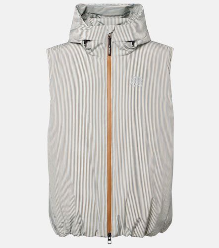 X On – Veste sans manches matelassée et rayée - Loewe - Modalova