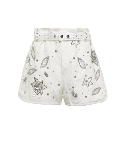 Isabel Marant Short en coton et lin - Isabel Marant - Modalova