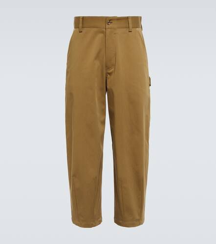 Pantalon raccourci en coton - Dolce&Gabbana - Modalova